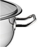 Stainless steel Shallow pot INDUCTION BOTTOM